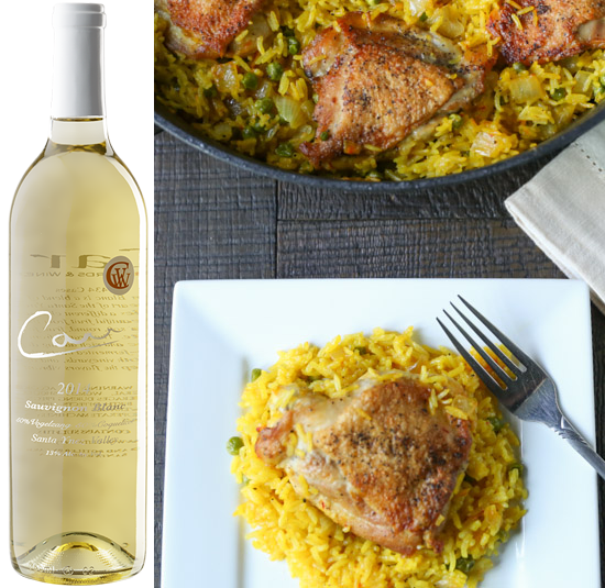 Saffron Chicken and Rice