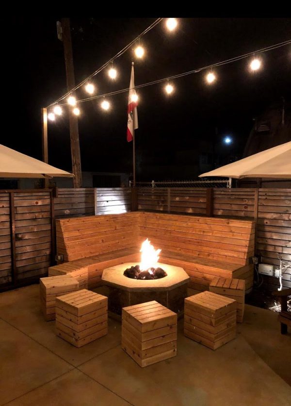 Firepit Carr Vineyards and Winery